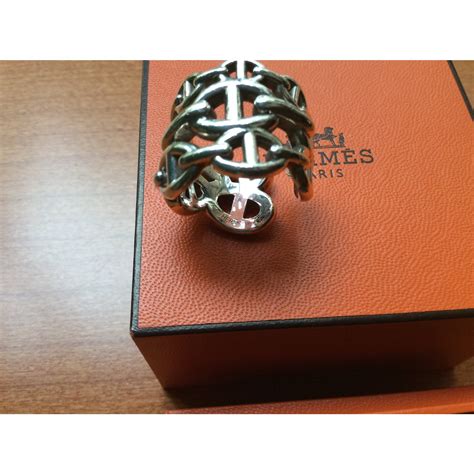 bague hermes chaine d'ancre enchainee|bague chain d'ancre.